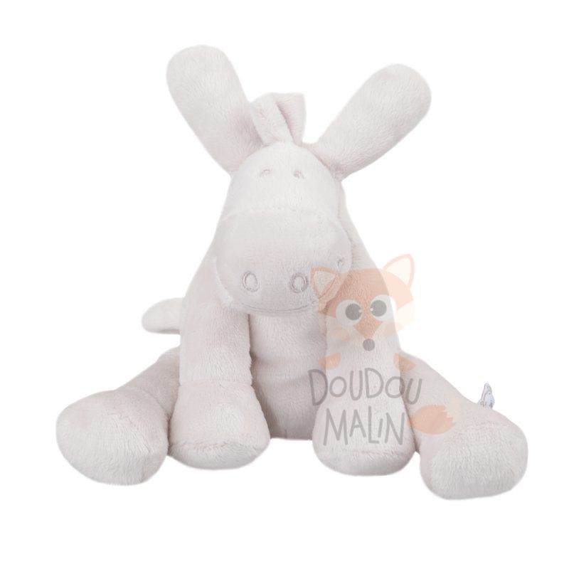 Noukies air jazz peluche paco âne beige nougat 